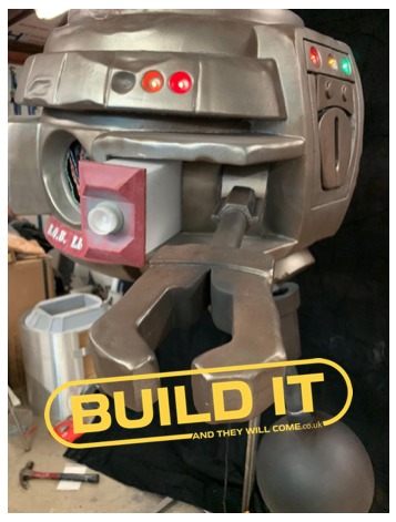 BOB full size model from the movie the black hole STL 3D print model_3