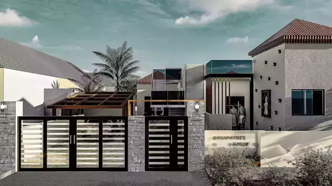 Luxury Modern House Design with Swimming Pool Playroom and More