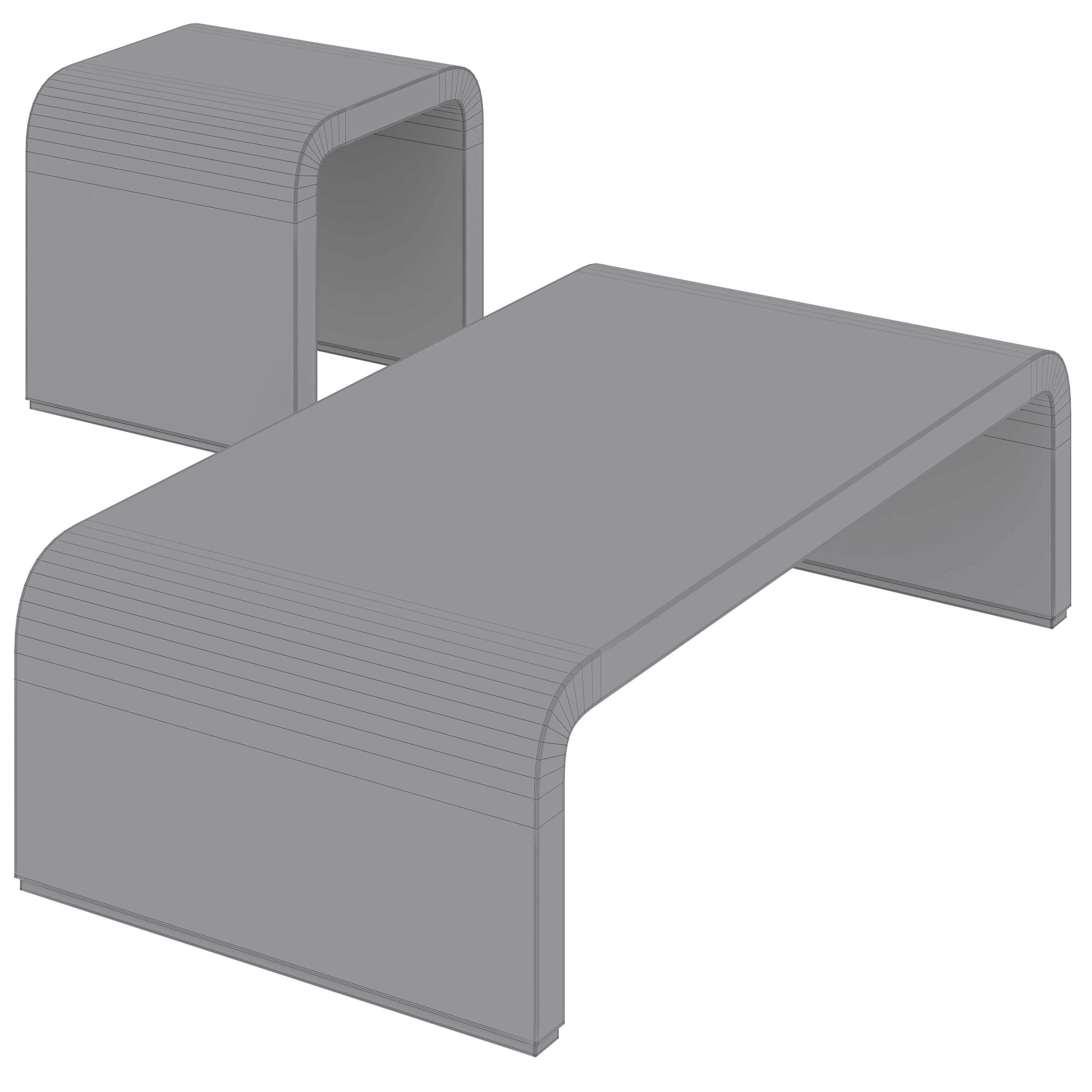 Visola Coffee Table by Arhaus 3D model_5