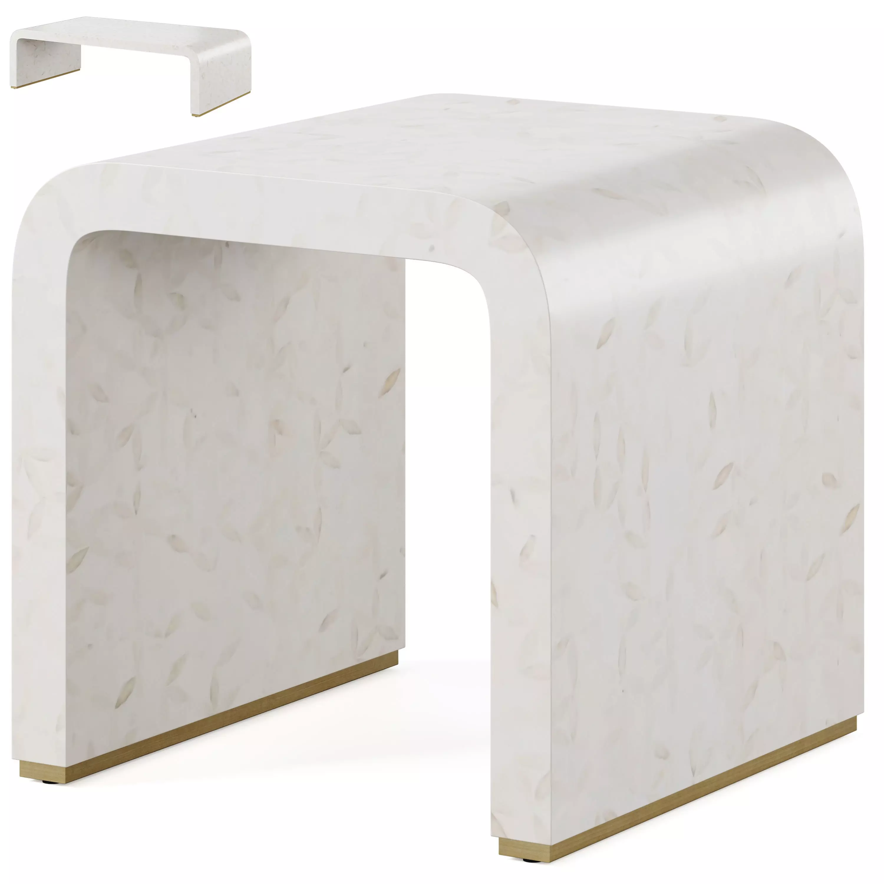 Visola Coffee Table by Arhaus 3D model_0