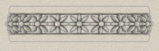 Patterned Ring 3D model Texture 3D print model_3