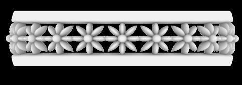 Patterned Ring 3D model Texture 3D print model_1