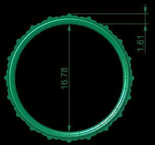 Patterned Ring 3D model Texture 3D print model_19