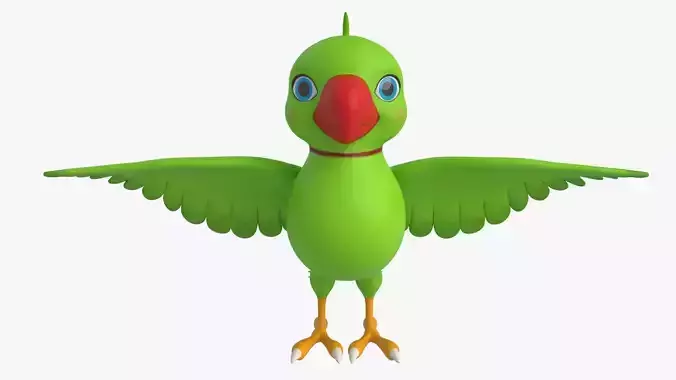 Cartoon Parrot