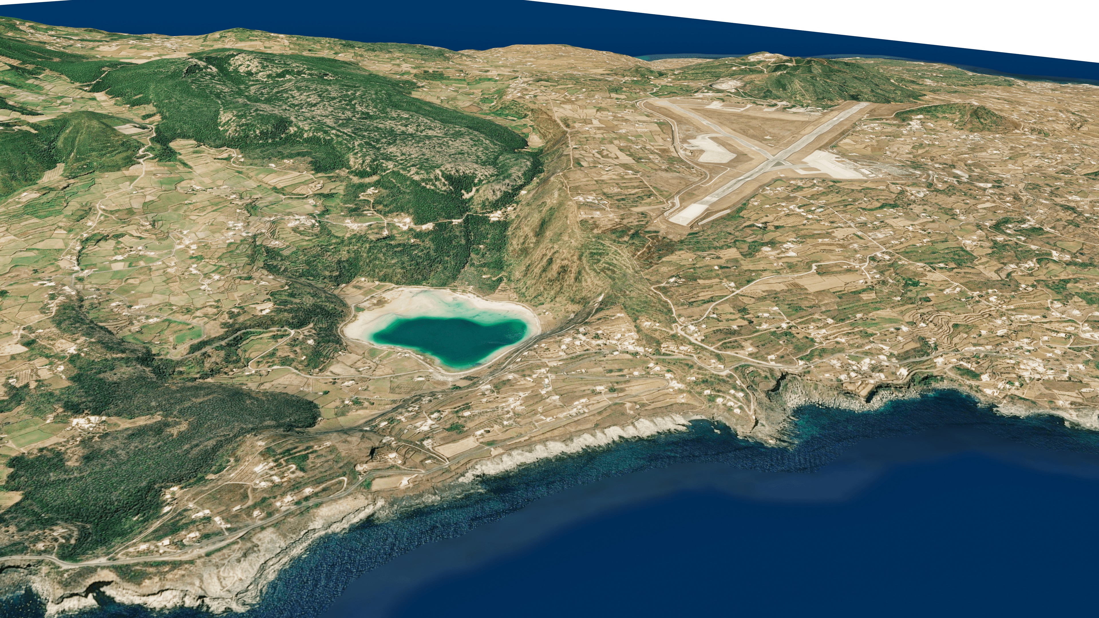Pantelleria island full 3d model terrain 3D model_6