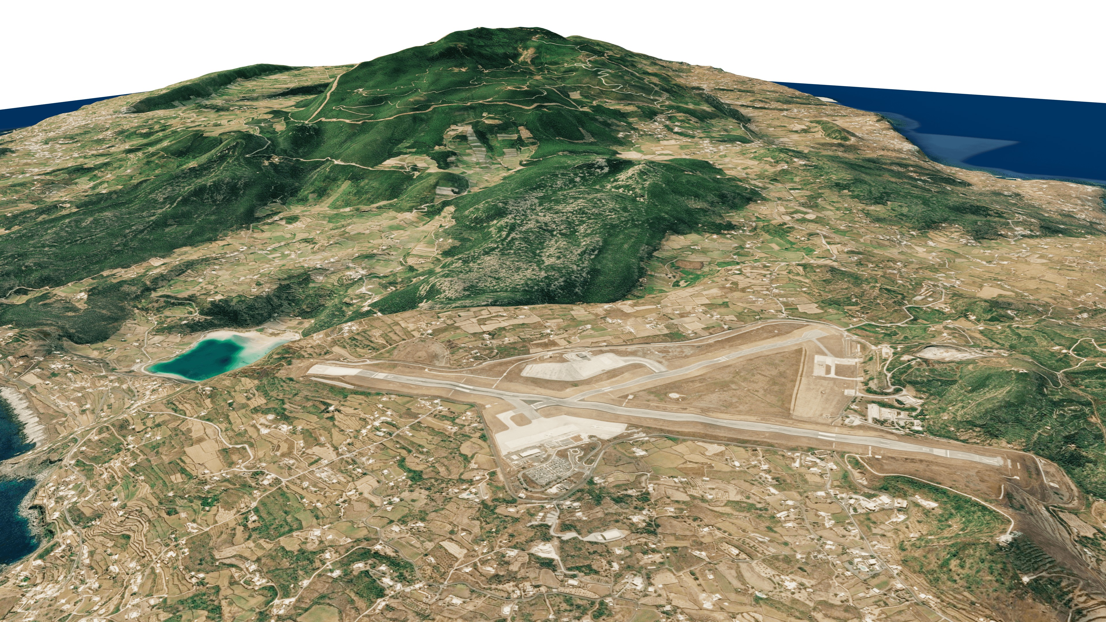 Pantelleria island full 3d model terrain 3D model_7