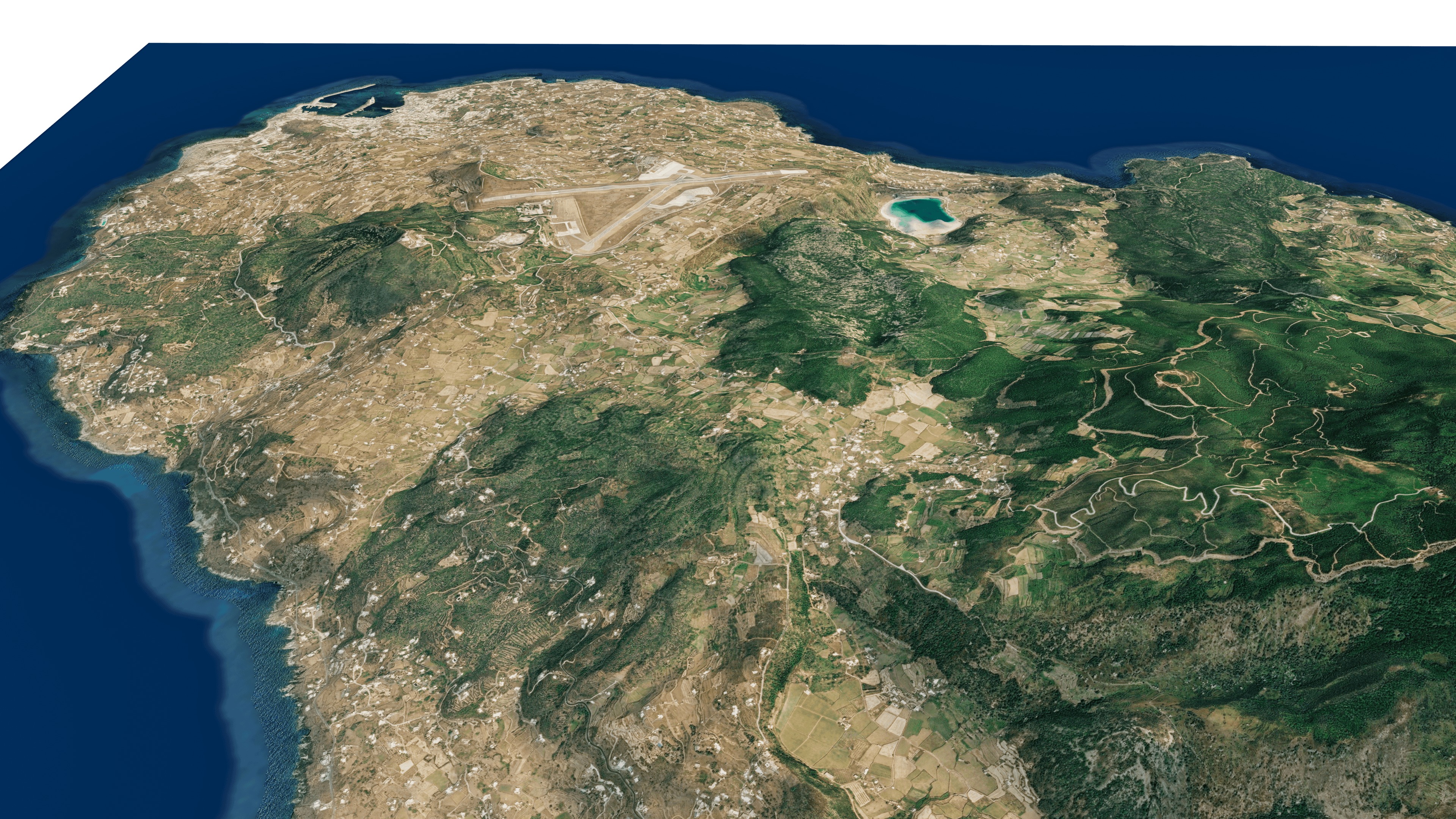 Pantelleria island full 3d model terrain 3D model_9
