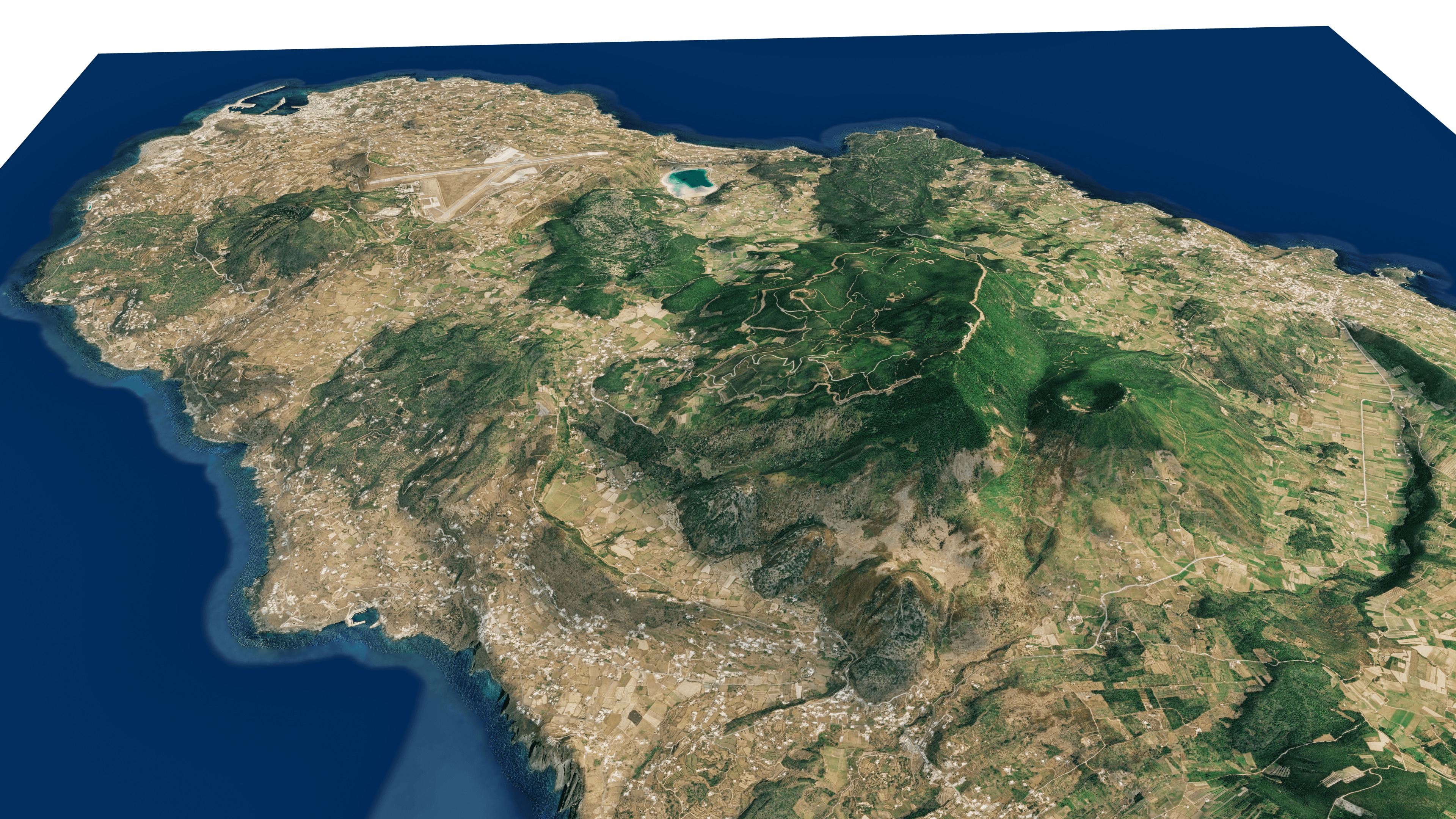 Pantelleria island full 3d model terrain 3D model_10