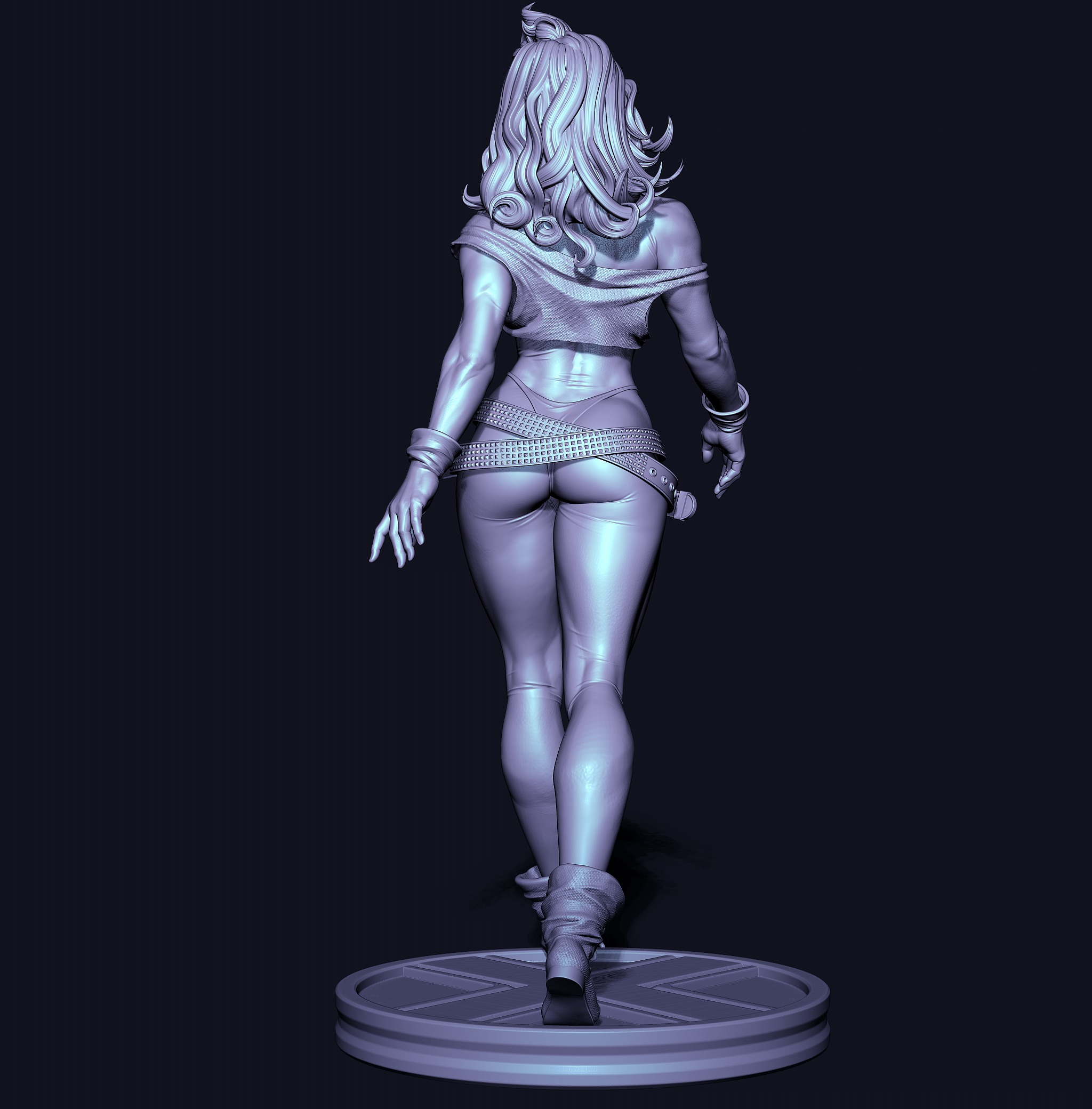 Punk Rogue with NSFW 3D print model_21