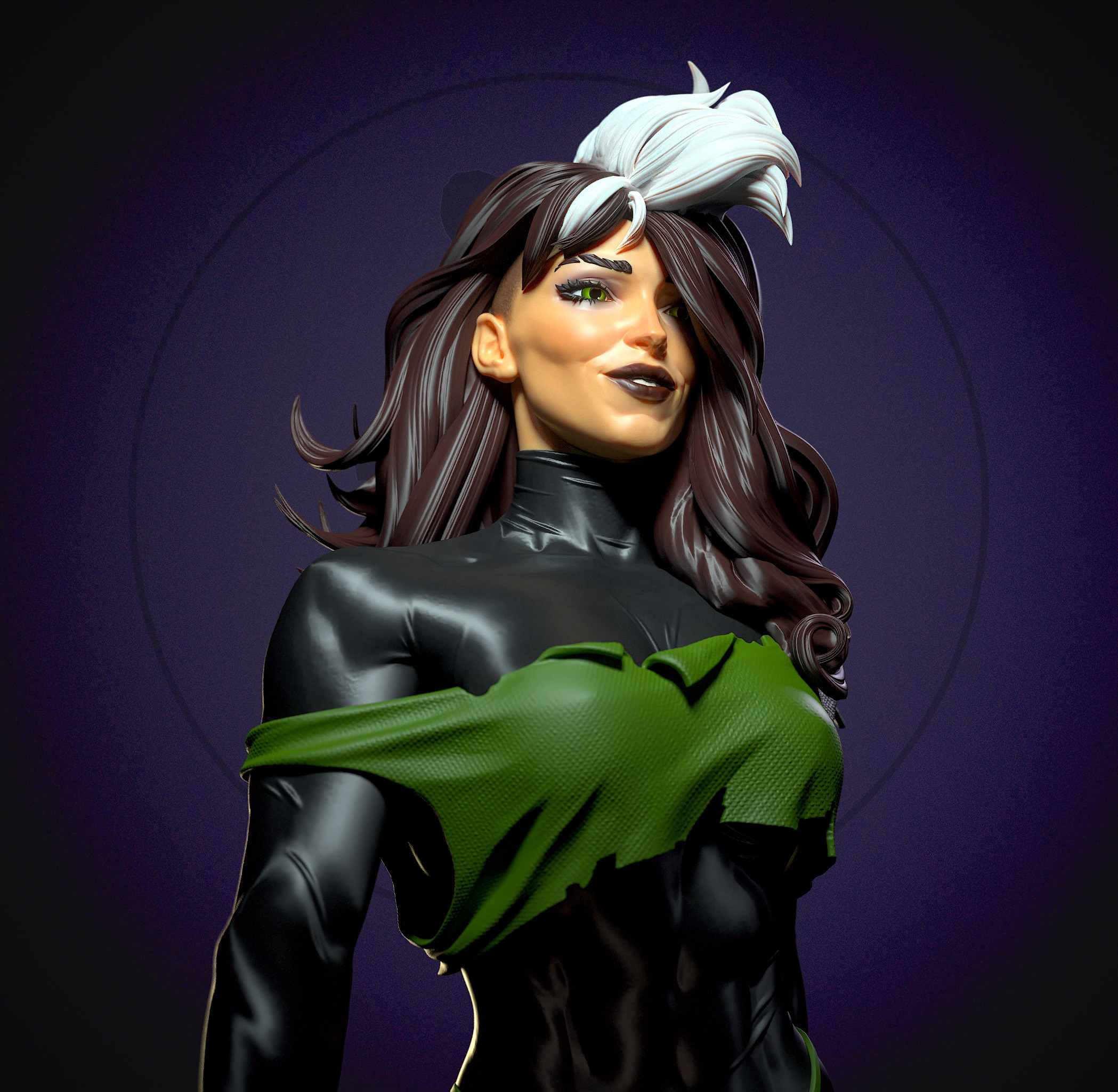 Punk Rogue with NSFW 3D print model_13