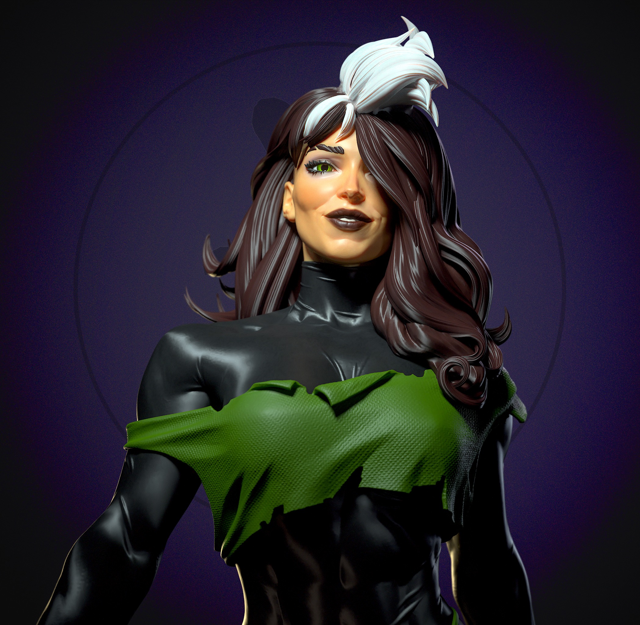 Punk Rogue with NSFW 3D print model_14