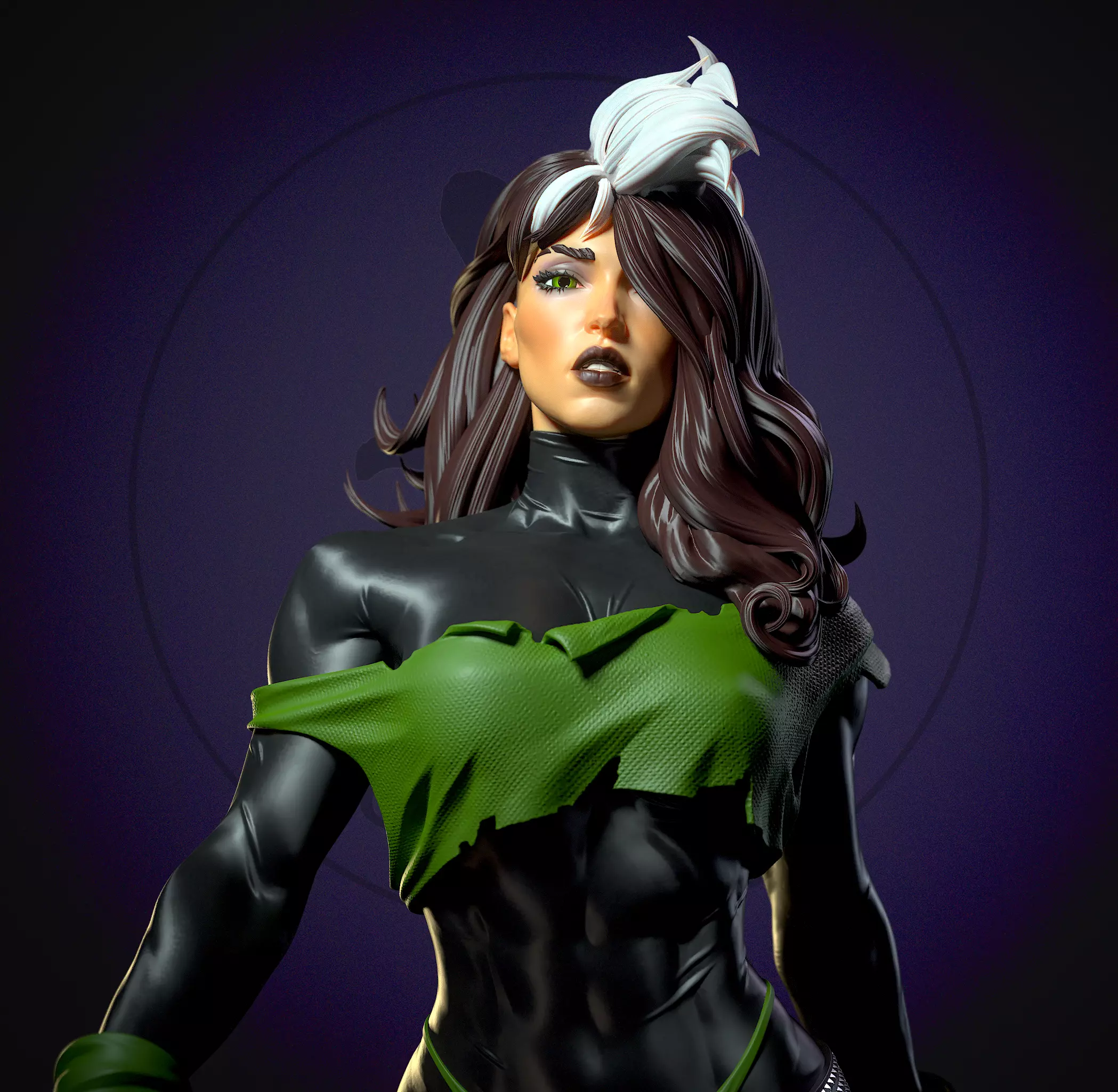 Punk Rogue with NSFW 3D print model_0