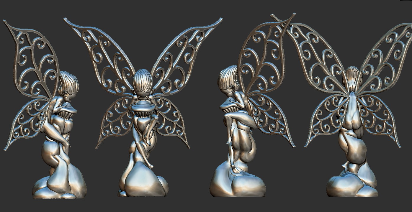 fairy secret life 3 3D print model_6