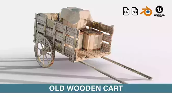 Old Wooden Cart