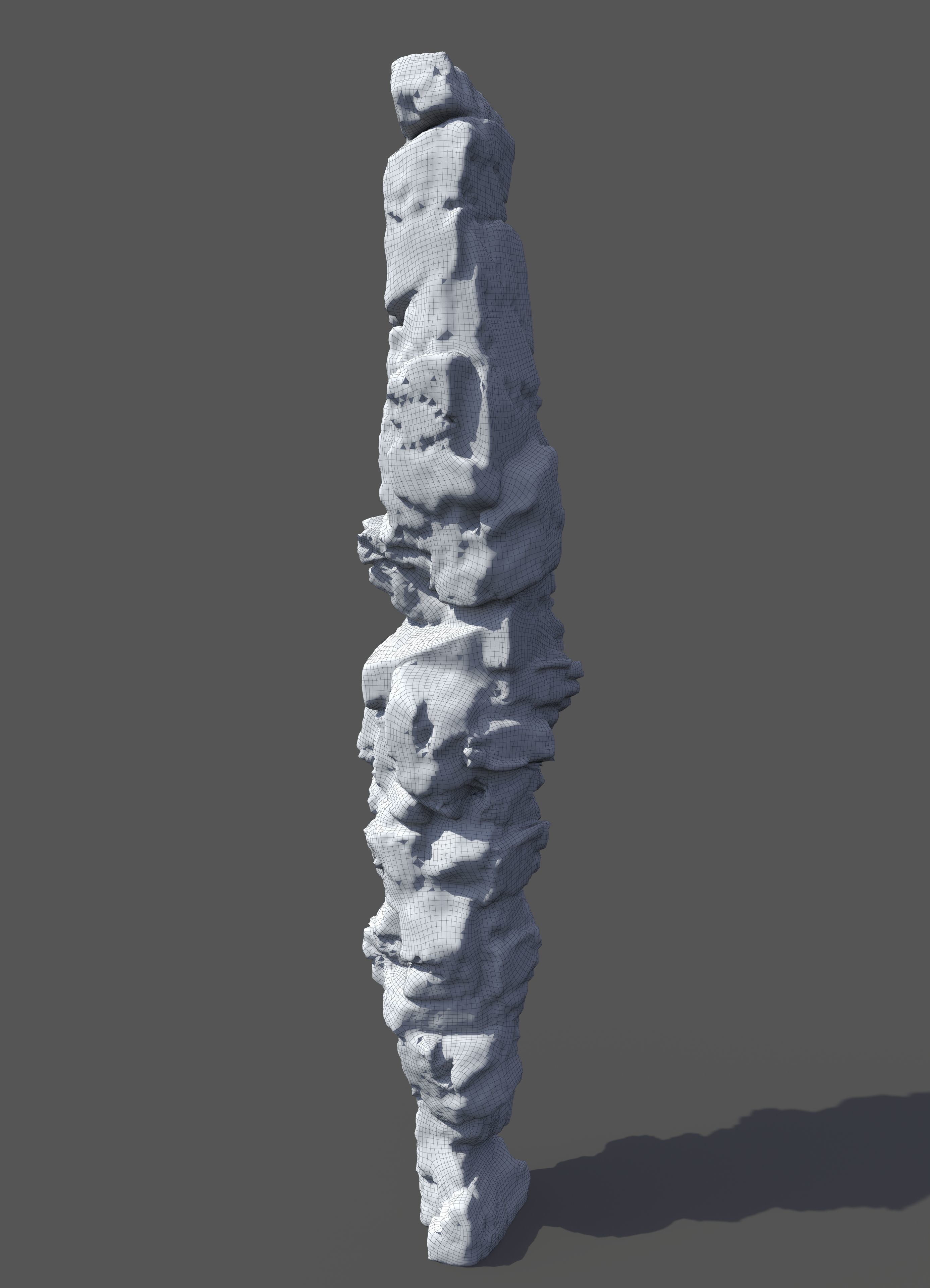 Rock Mountain B2 3D model_7