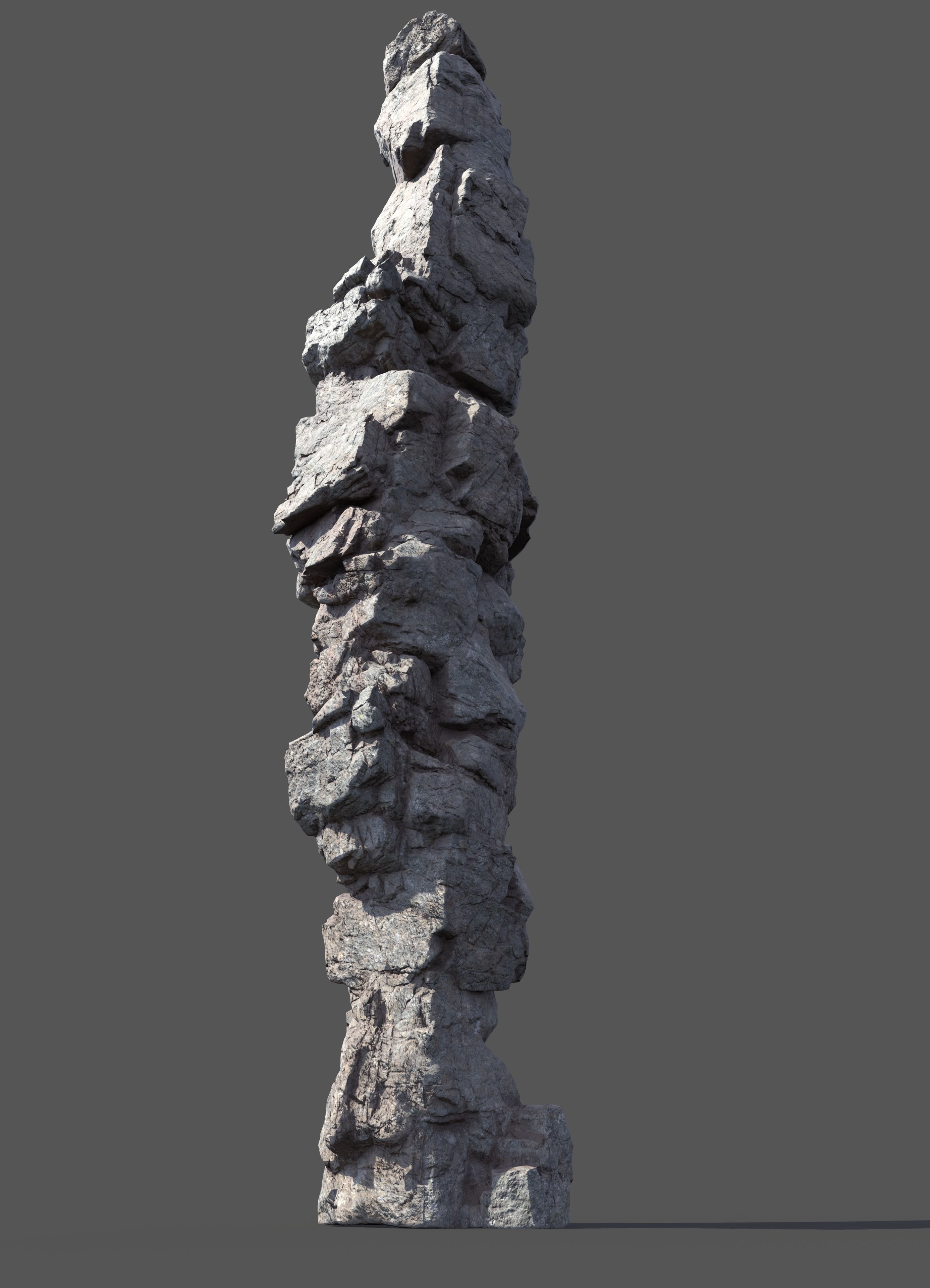 Rock Mountain B2 3D model_1
