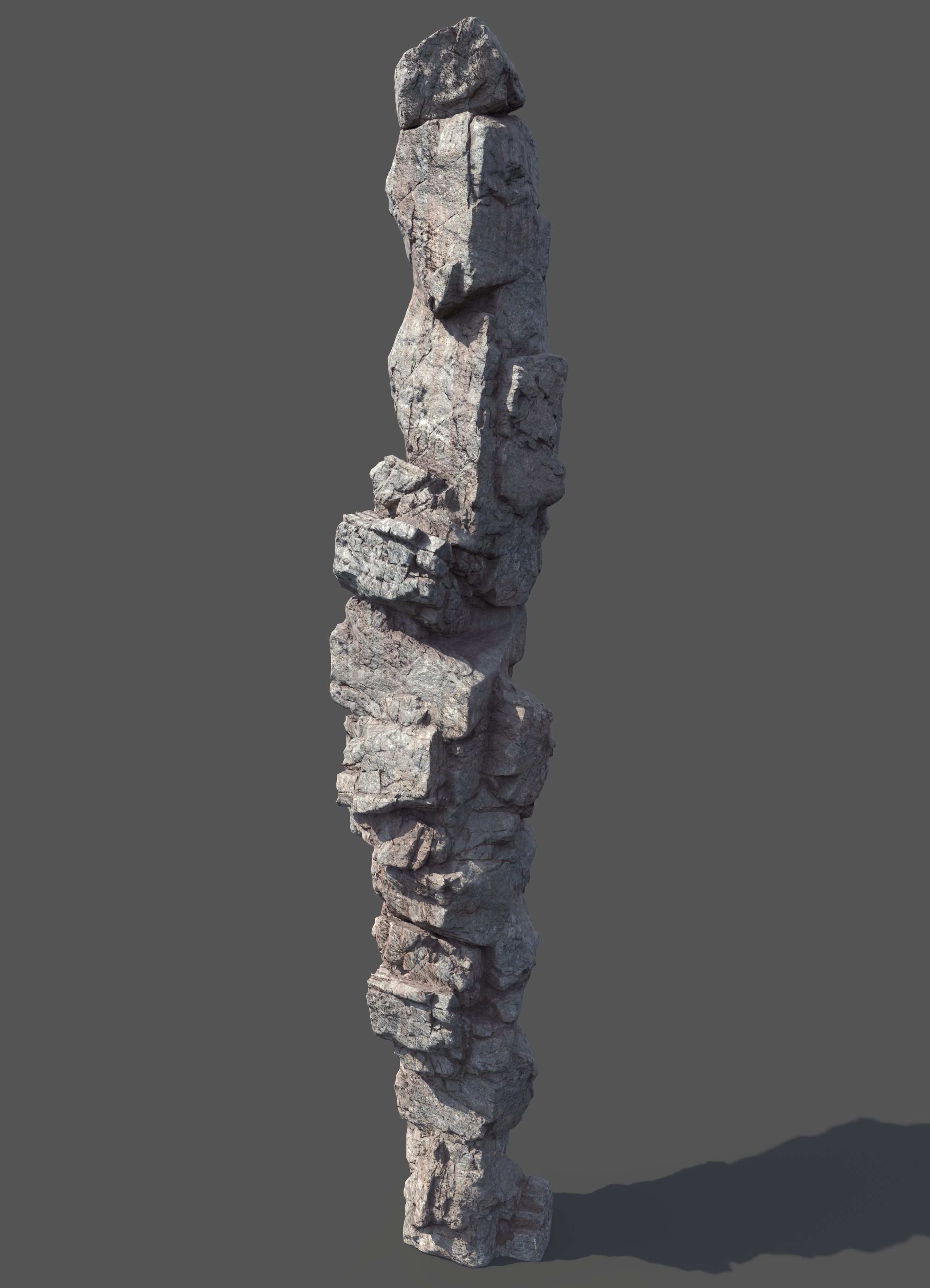 Rock Mountain B2 3D model_2