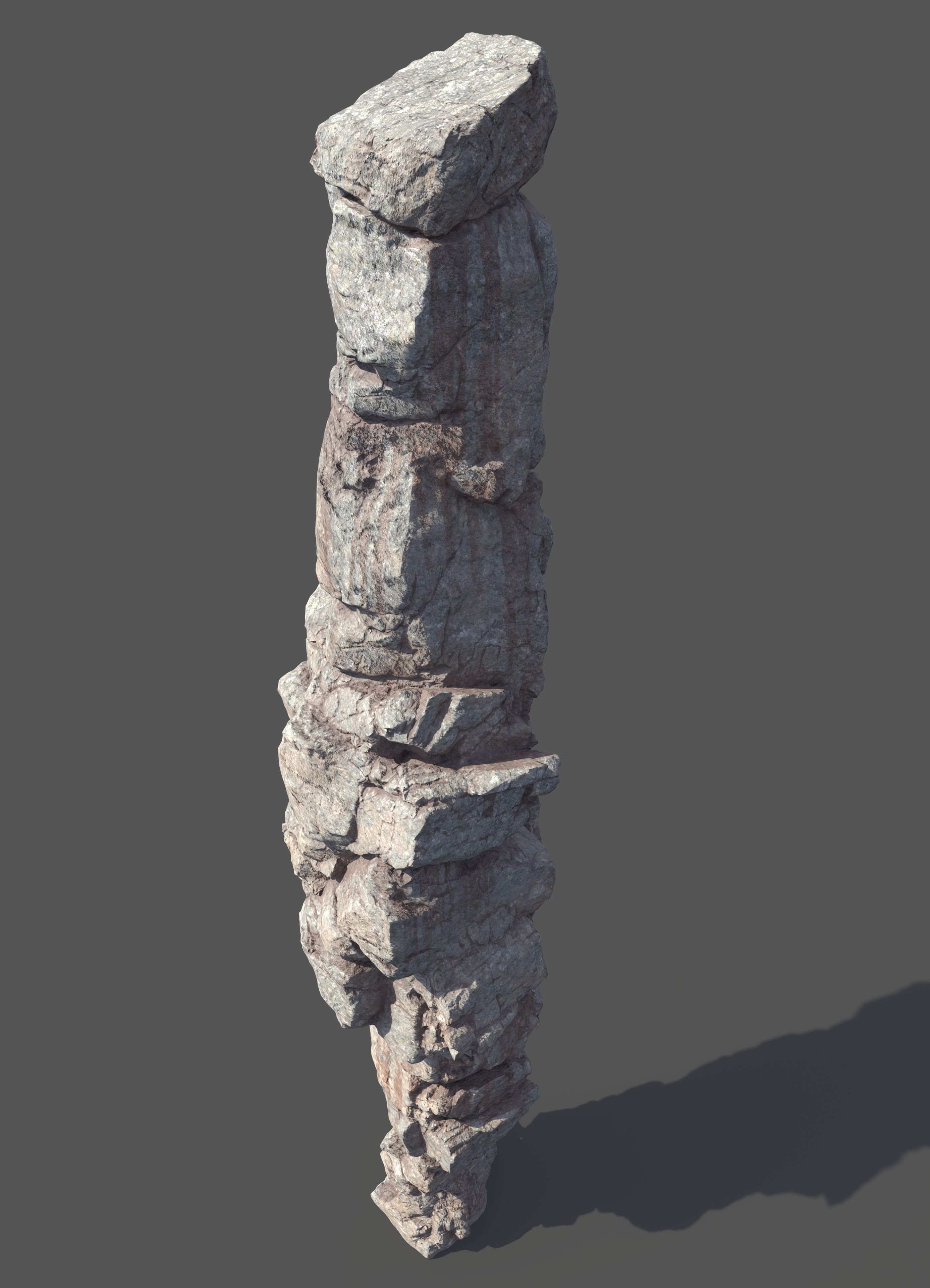 Rock Mountain B2 3D model_3