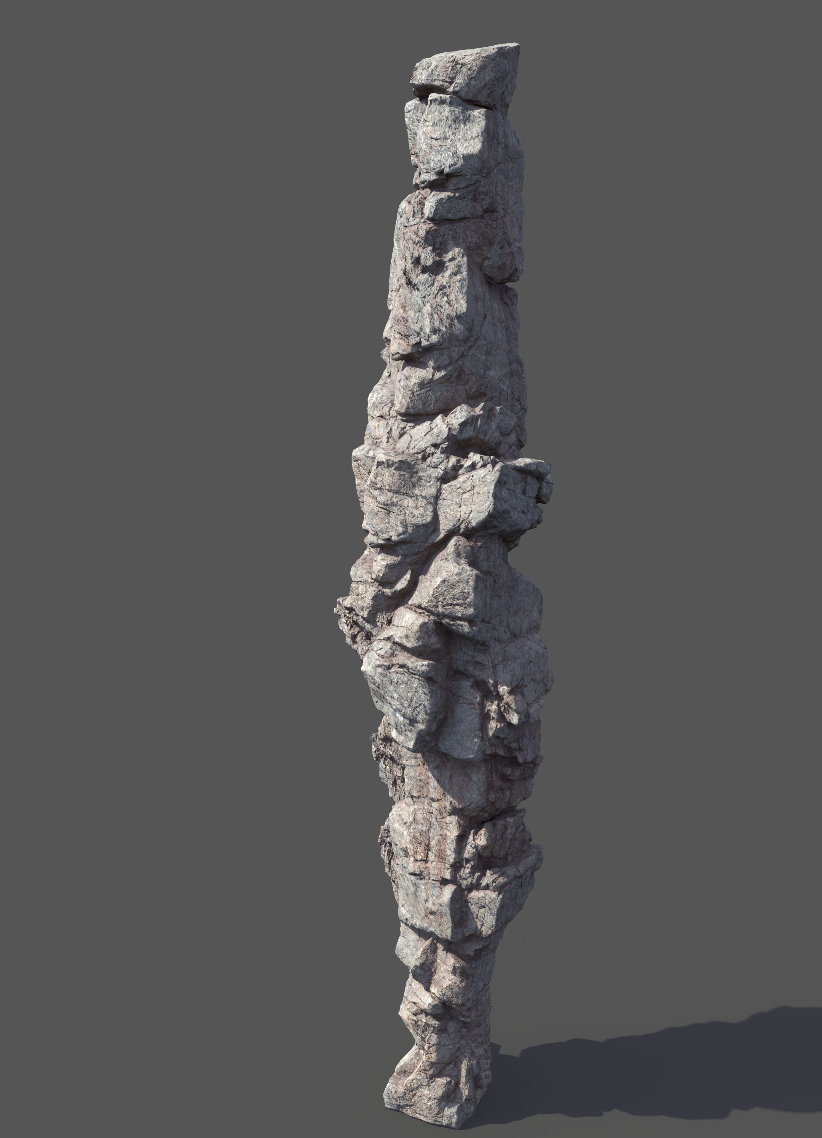 Rock Mountain B2 3D model_4