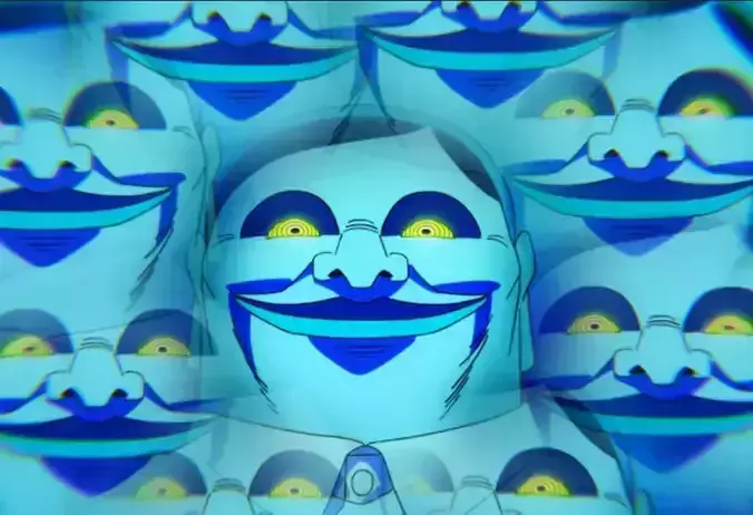 UFO ALIEN DANDADAN MASK HALLOWEEN