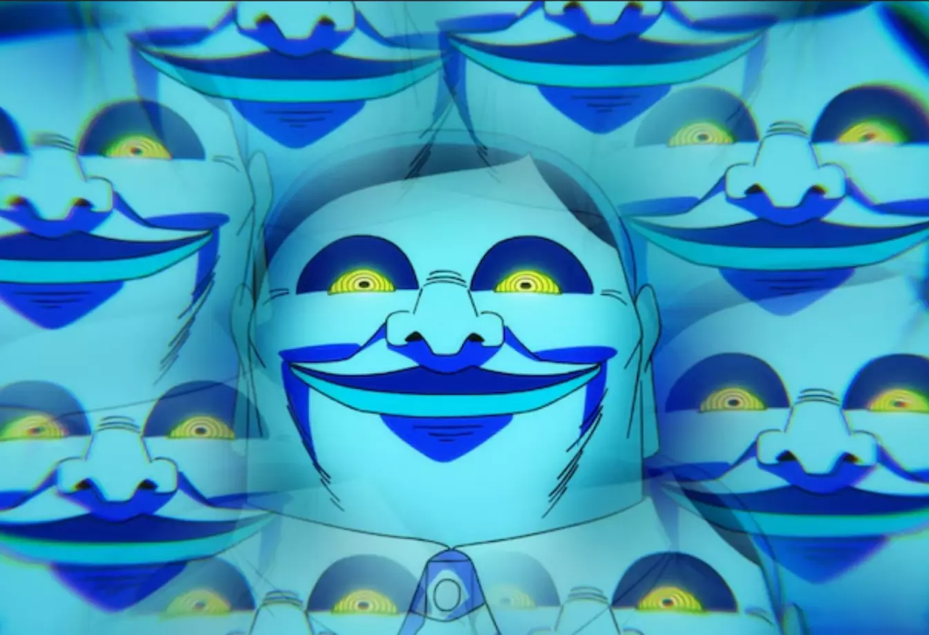 UFO ALIEN DANDADAN MASK HALLOWEEN 3D print model