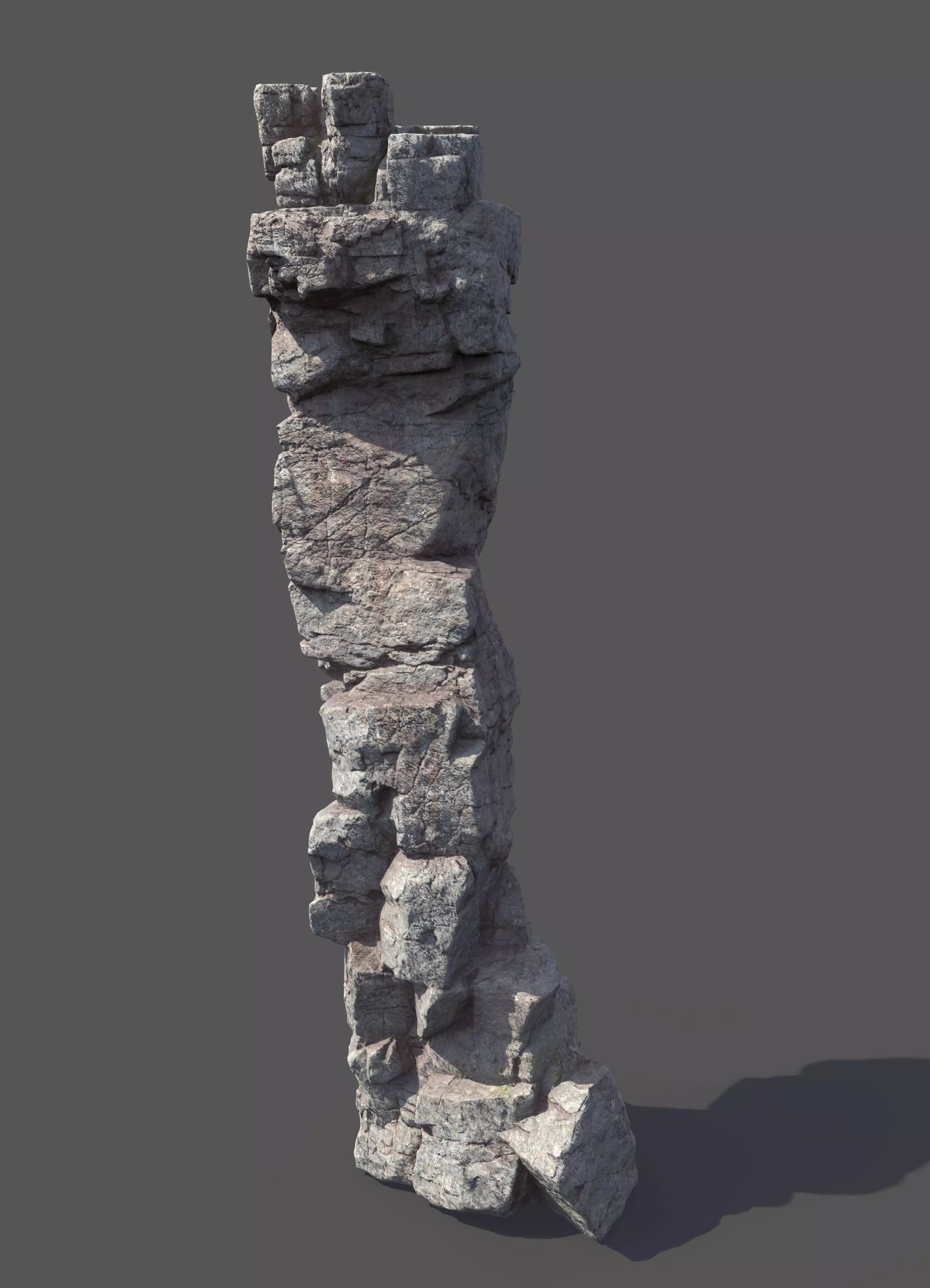 Rock Mountain B3 3D model_0