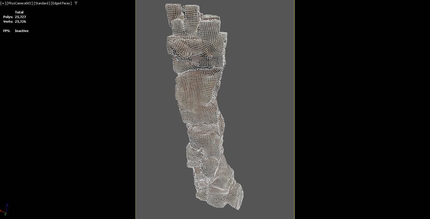 Rock Mountain B3 3D model_7