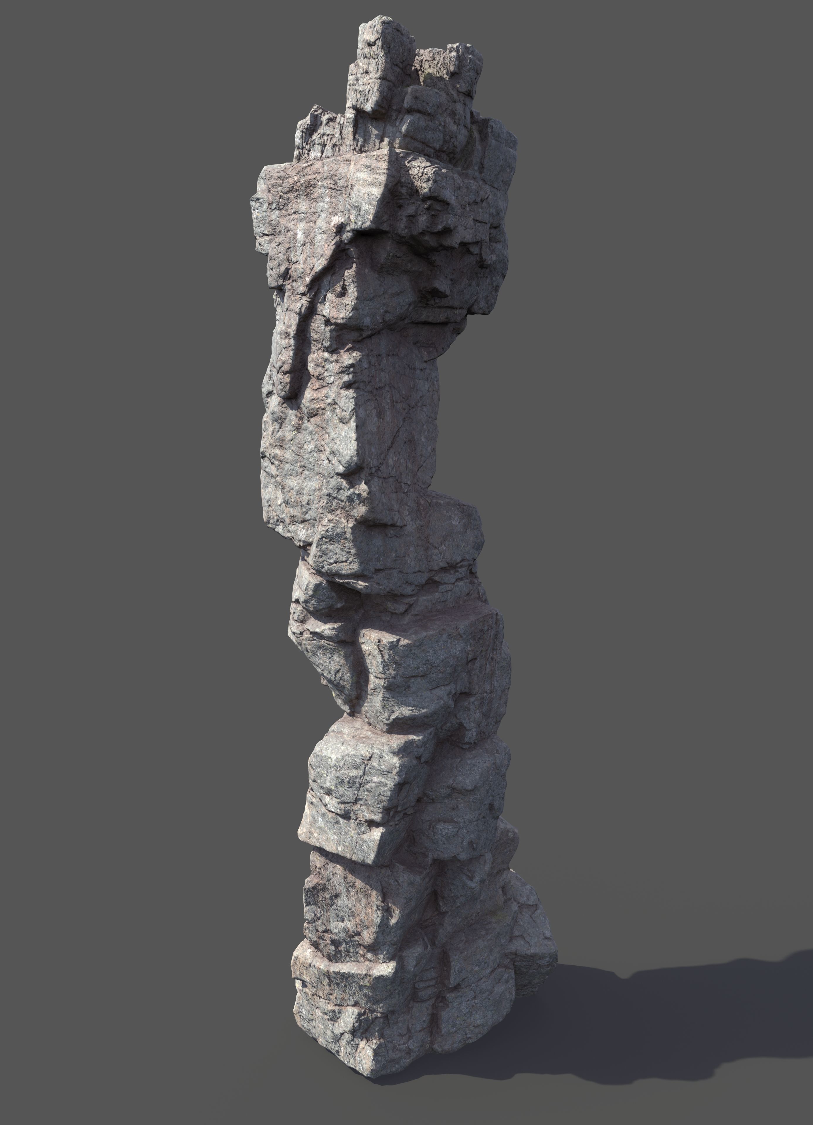 Rock Mountain B3 3D model_1