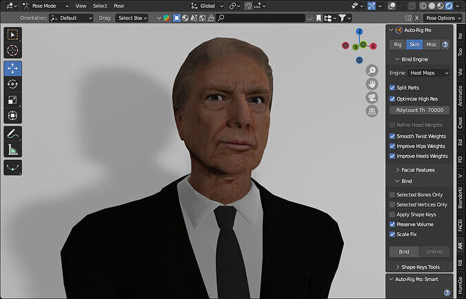 DonALD TRUMP4S MDEL RE 3D model