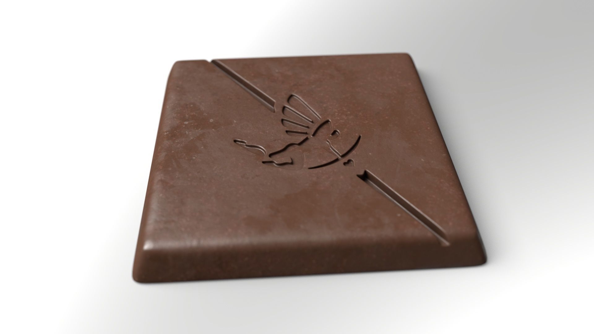 Chocolate Low-poly 3D model_9