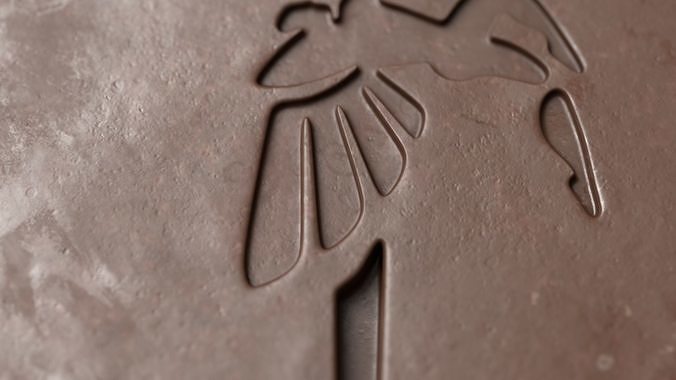Chocolate Low-poly 3D model 6