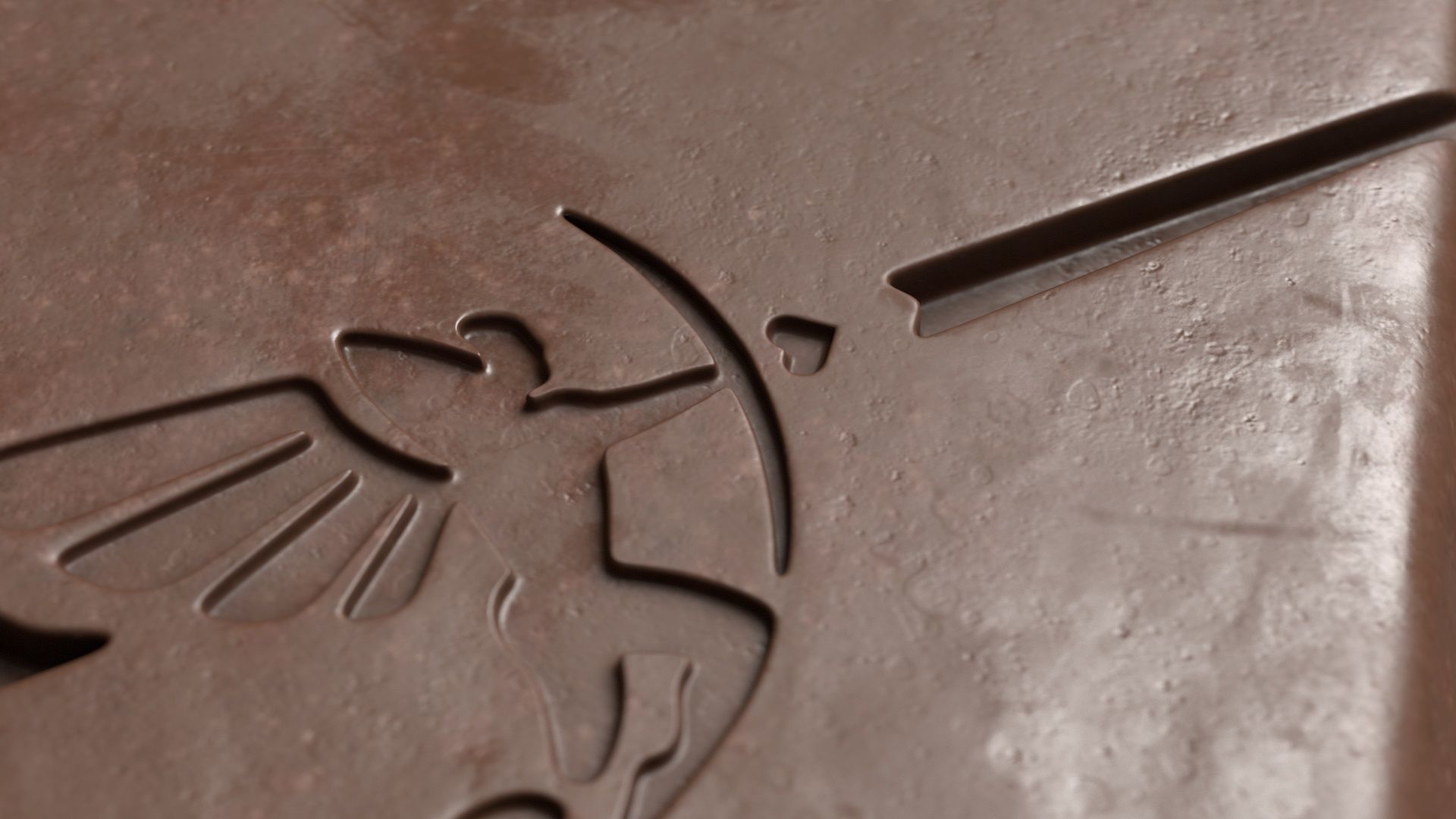 Chocolate Low-poly 3D model_12