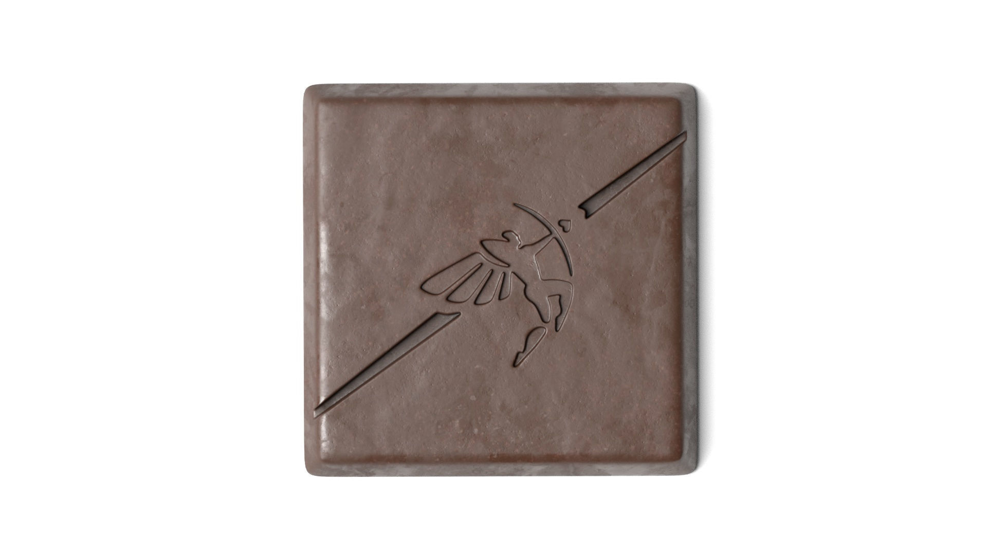 Chocolate Low-poly 3D model_3