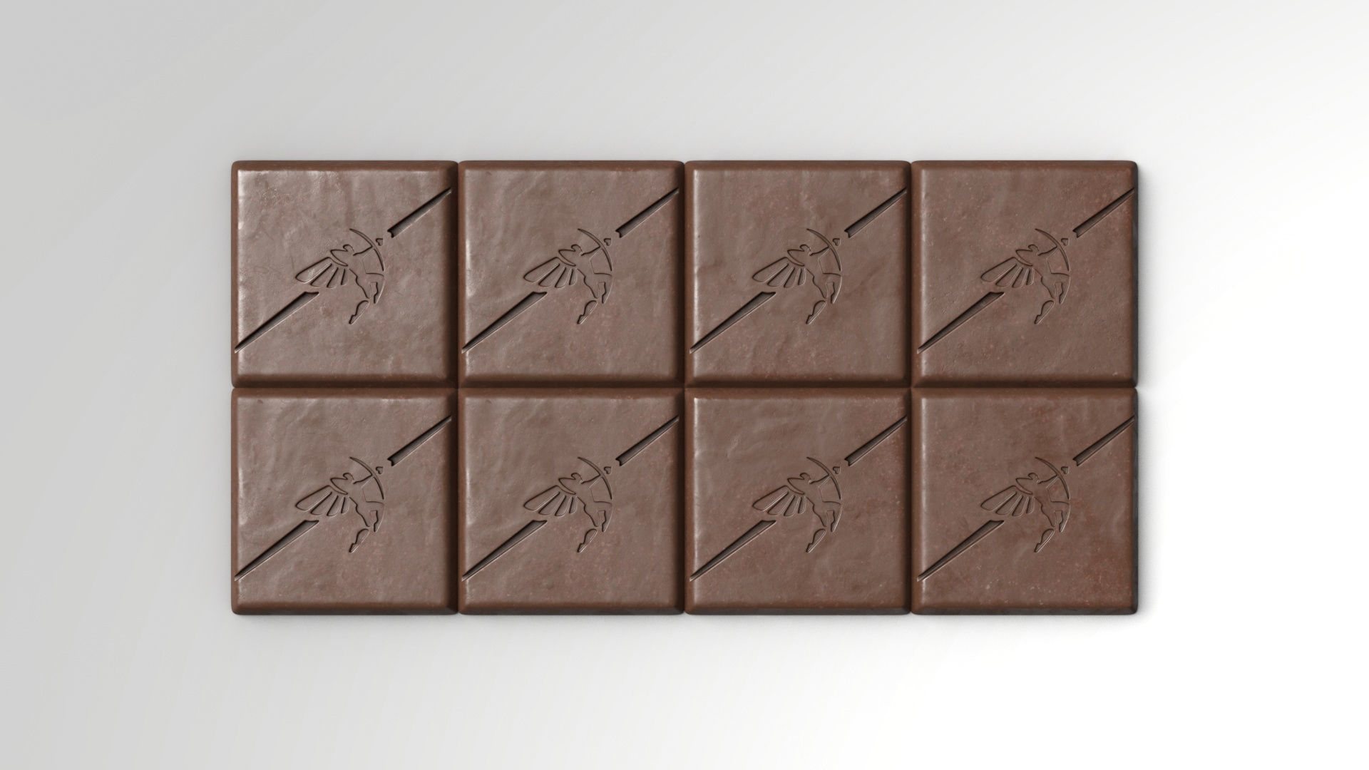 Chocolate Low-poly 3D model_10