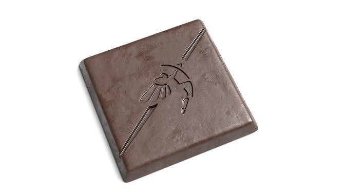 Chocolate Low-poly 3D model 3