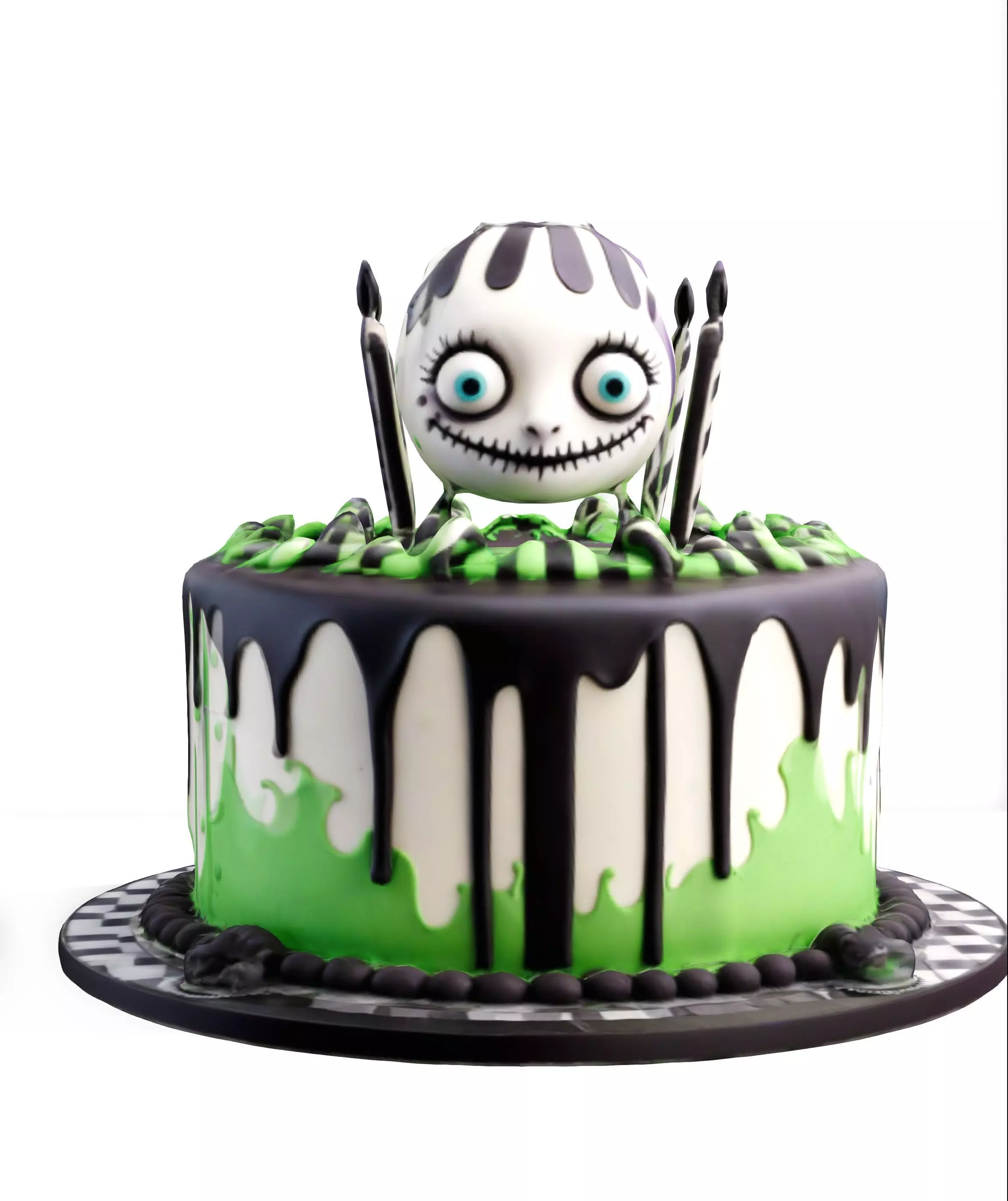 cake Theme Beetlejuice Low-poly 3D model_0