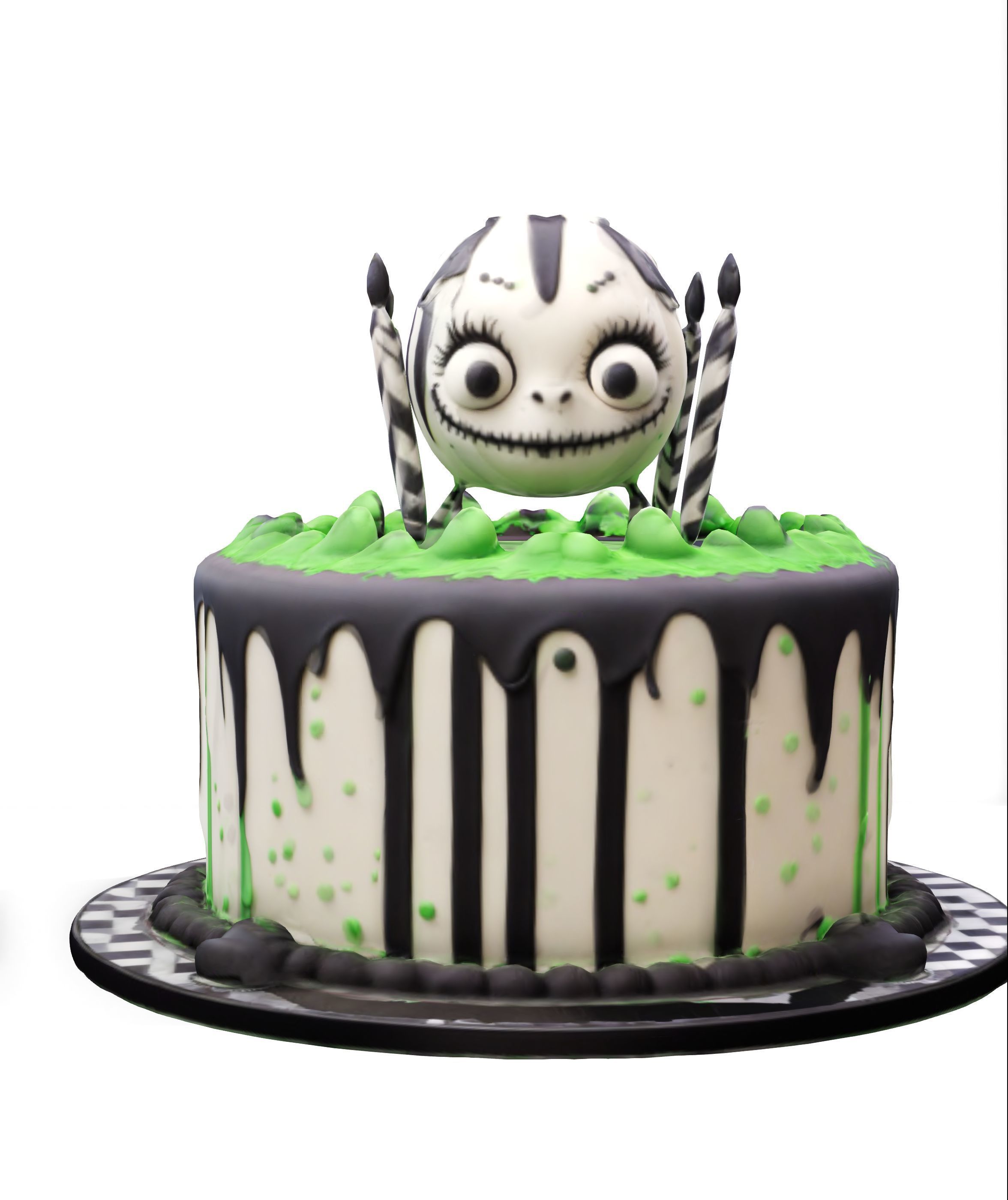 cake Theme Beetlejuice Low-poly 3D model_4
