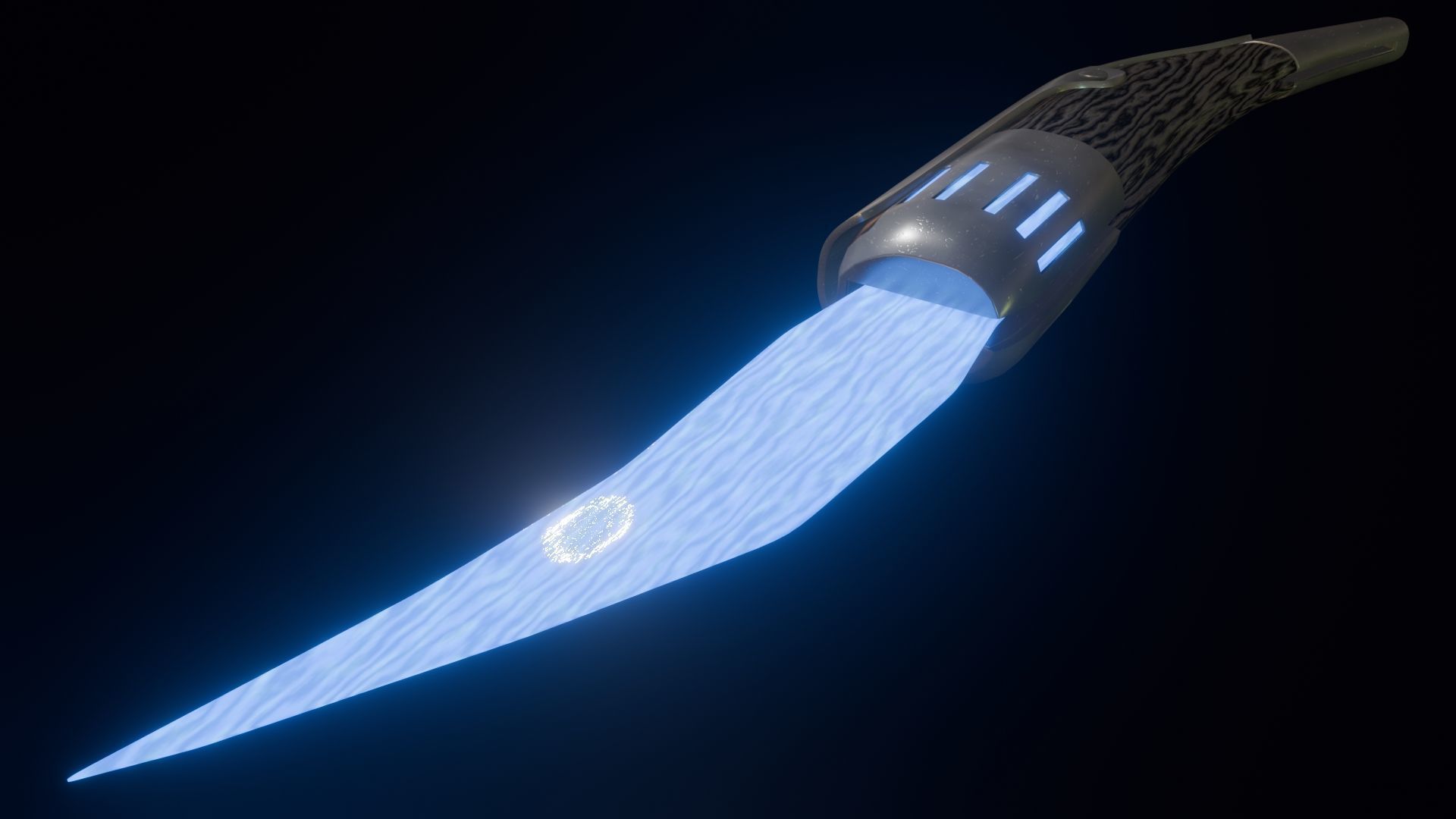 Sci-Fi Navaja Low-poly 3D model_1