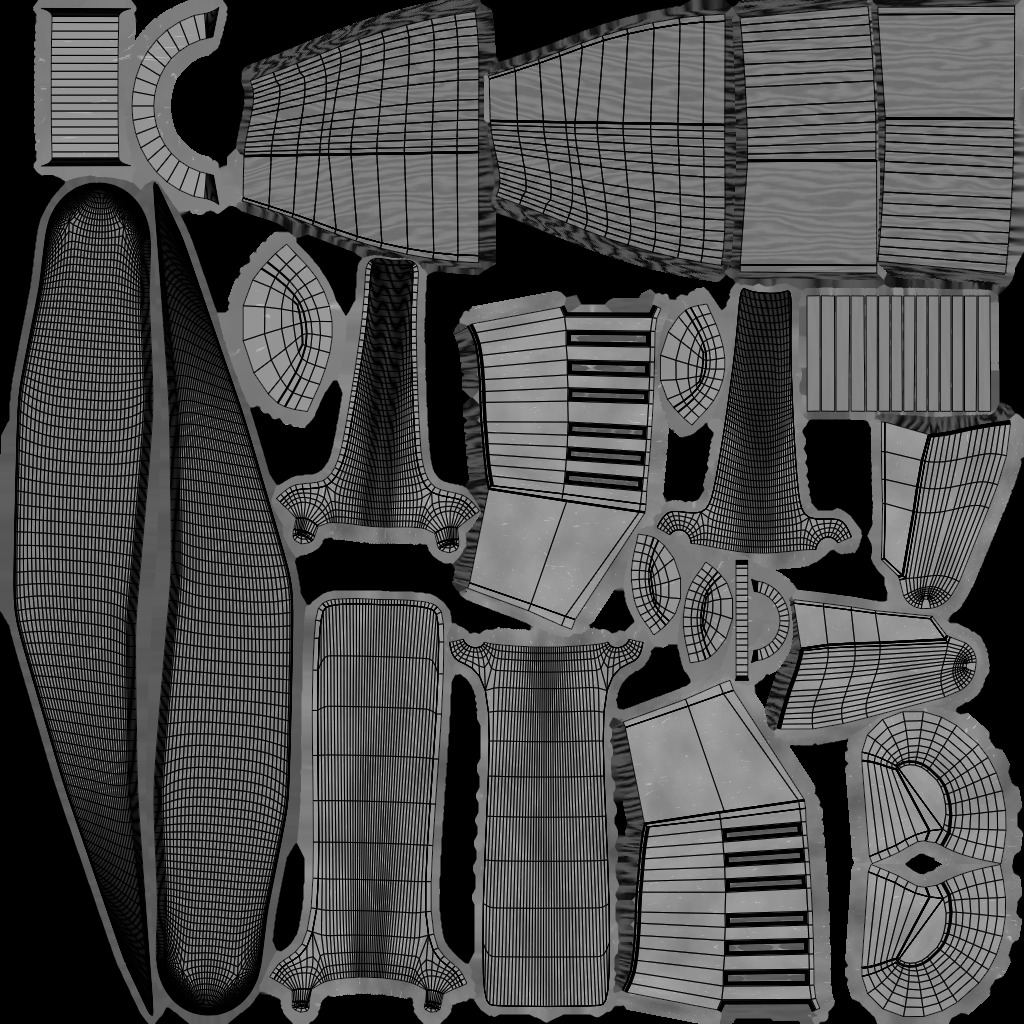 Sci-Fi Navaja Low-poly 3D model_5