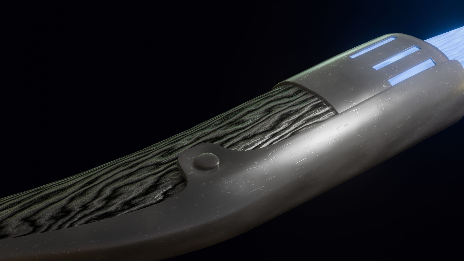 Sci-Fi Navaja Low-poly 3D model_3