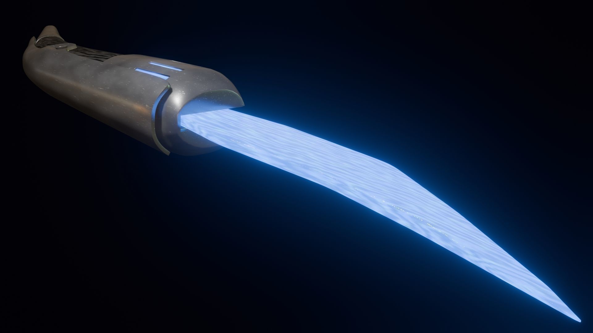 Sci-Fi Navaja Low-poly 3D model_4