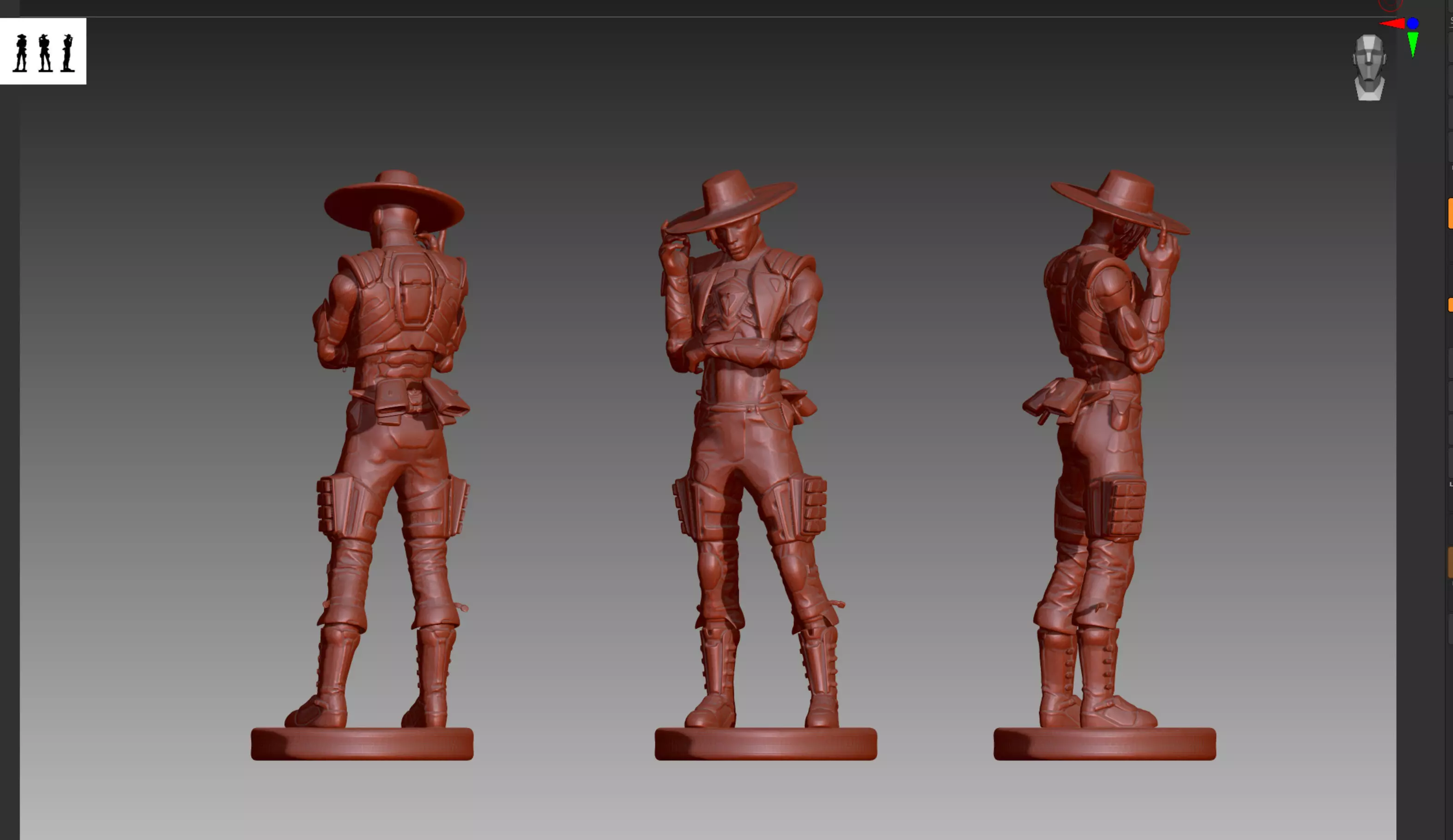 Apex Legends Seer STL and OBJ 3D print model