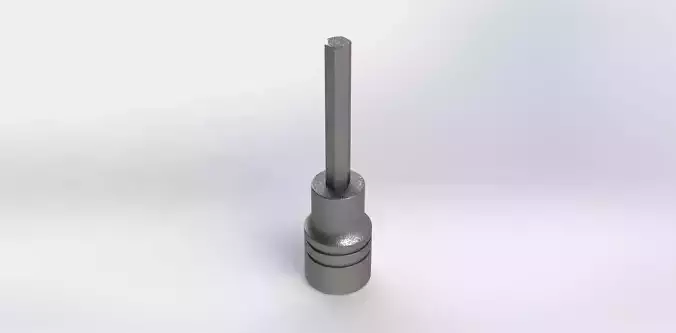 Soquete Longo Allen Long Socket 7-32 Pol