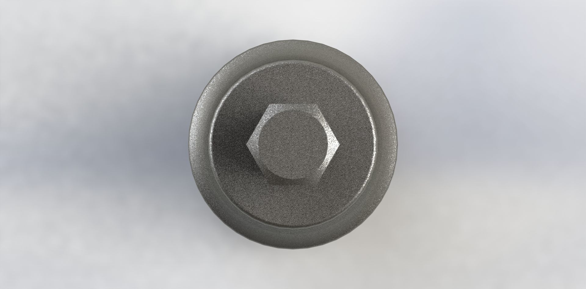 Soquete Longo Allen Long Socket 7-32 Pol 3D model_3