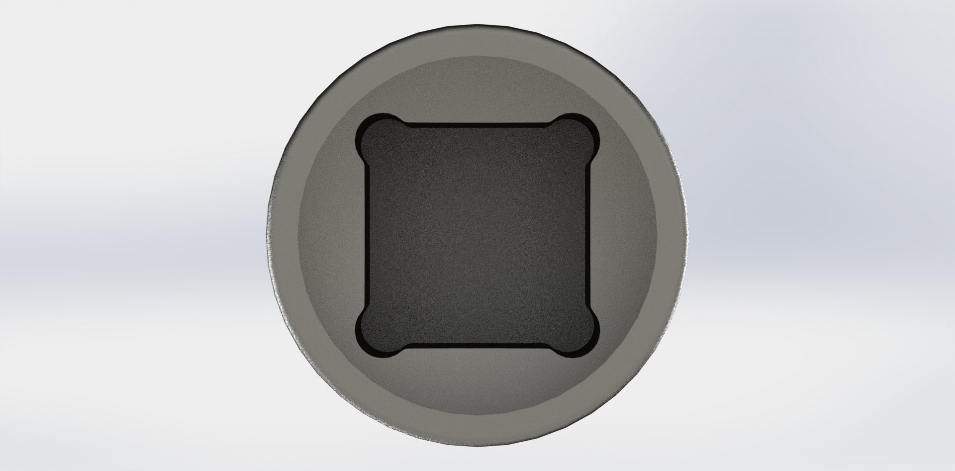 Soquete Longo Allen Long Socket 7-32 Pol 3D model_5