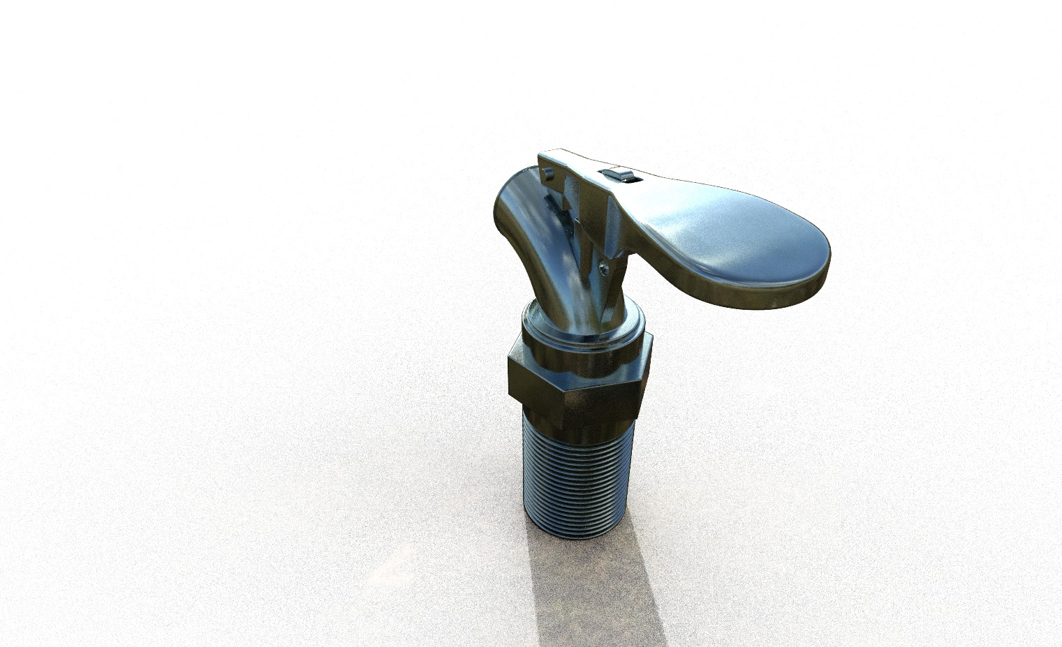 Water tap 3D model_2
