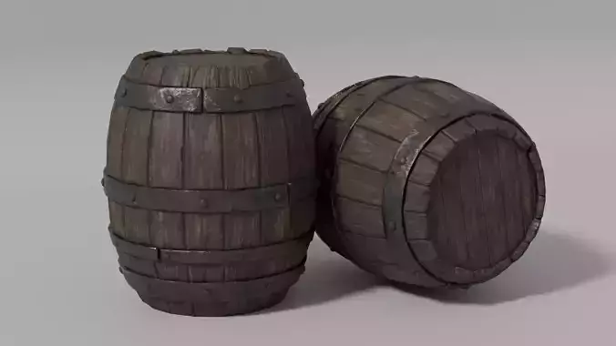 Wooden Barrel