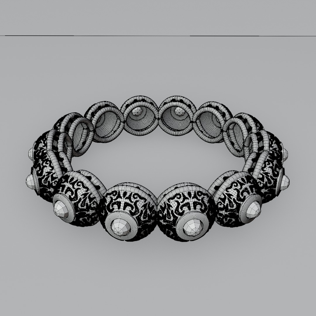 Jewerly installation 3D model 3D model_23