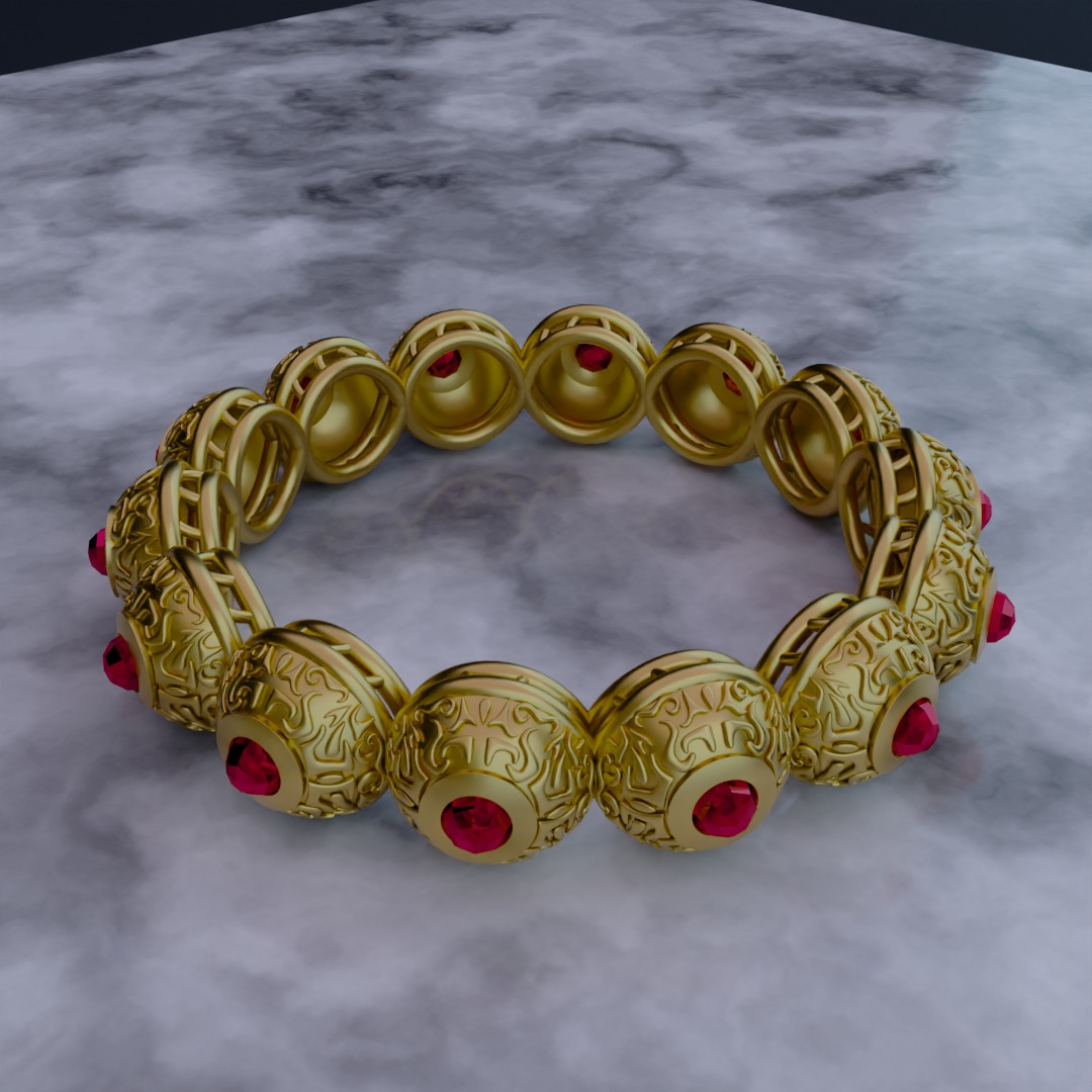 Jewerly installation 3D model 3D model_19