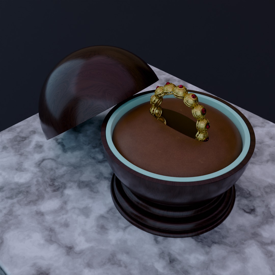 Jewerly installation 3D model 3D model_6